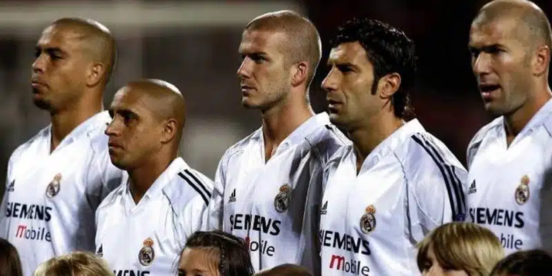 Cầu thủ Real Madrid Galacticos 1.0 nơi tụ hội của các siêu sao hàng đầu