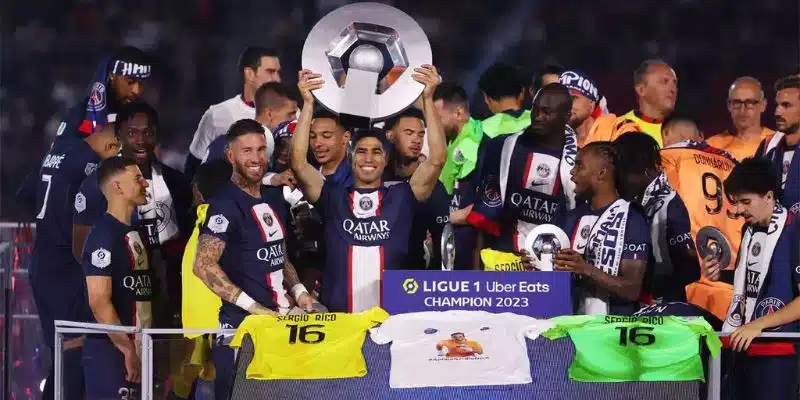 PSG đang là đội bóng gặt hái được nhiều thành công nhất